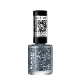 Rimmel Glitter High Coverage Nail Polish - 001 Diamond Dust