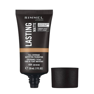 Rimmel Lasting Matte Foundation - 404 Sun Beige
