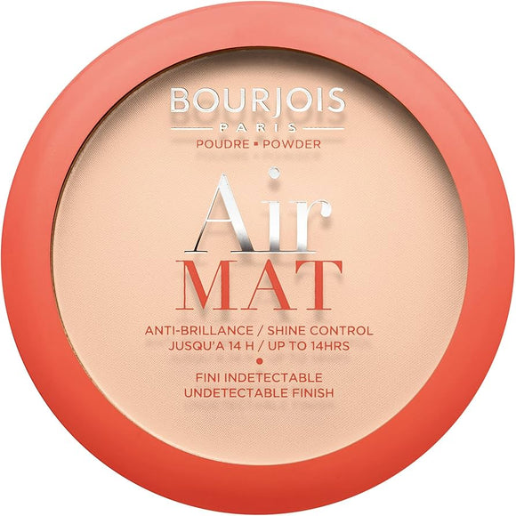 Bourjois Air Mat Compact Powder Up To 14Hr Shine Control  - 01 Rose Ivory