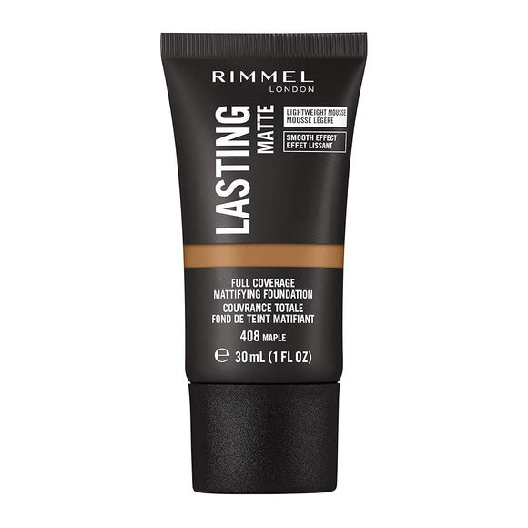 Rimmel Lasting Matte Foundation - 408 Maple
