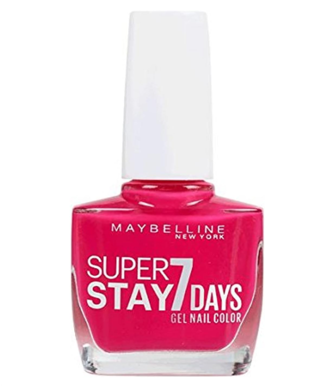 Maybelline Super Stay 7 Days Gel Nail Color - 190 Pink Volt