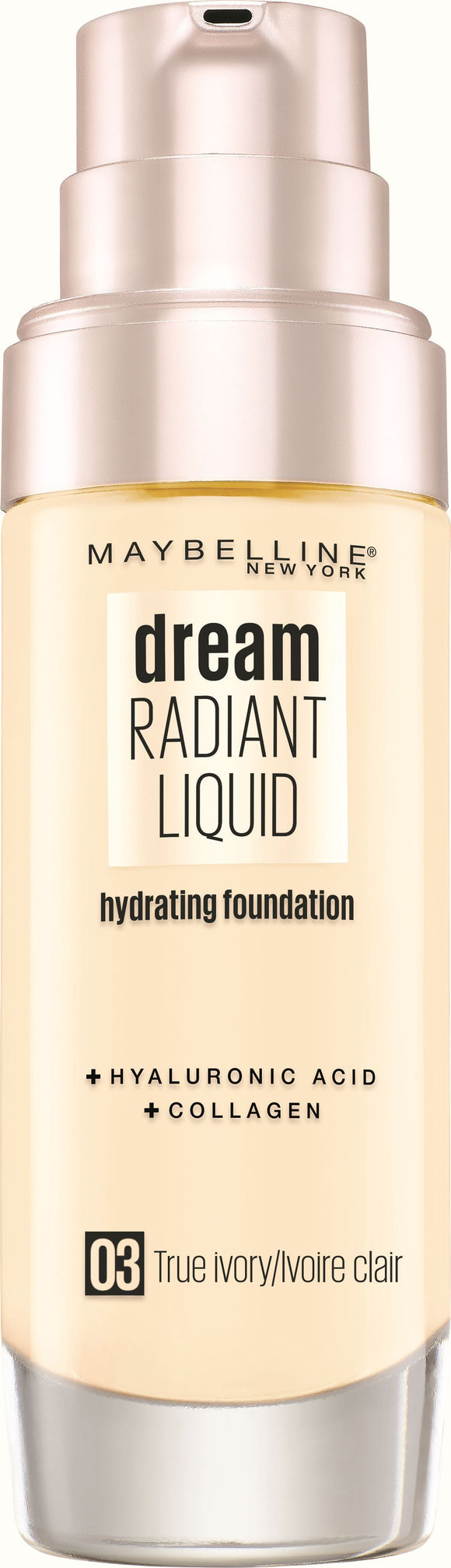 Maybelline Dream Satin Liquid Foundation - 003 True Ivory