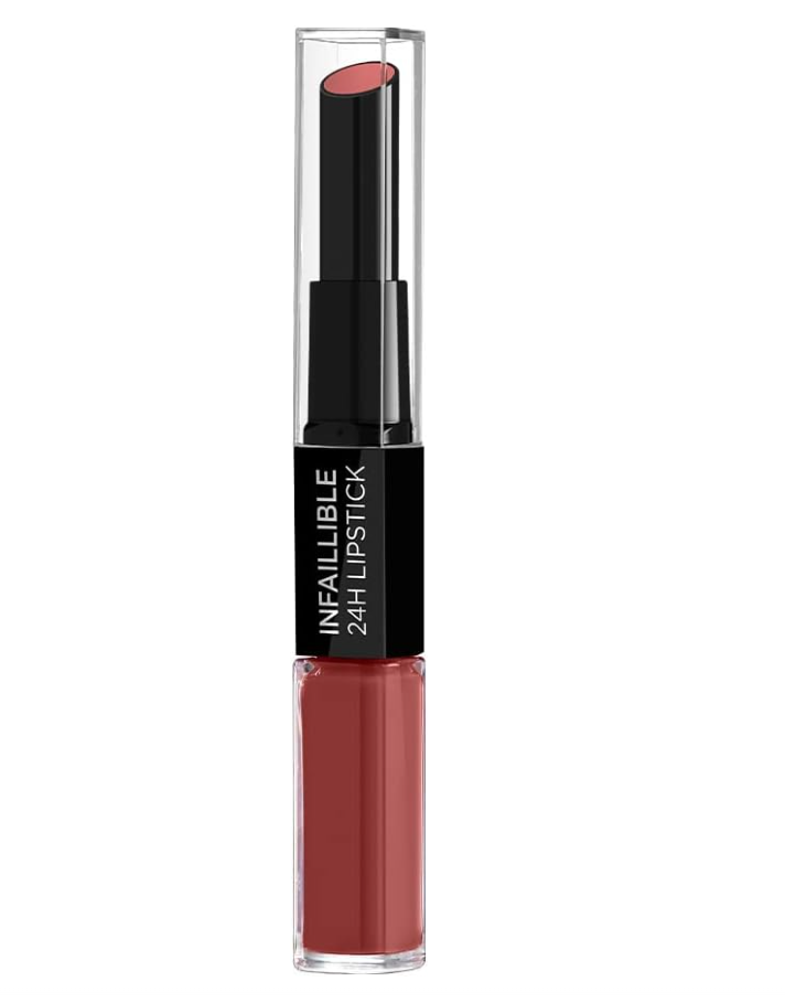 L'Oreal Paris Infallible 24HR 2 Step Lipstick - 802 Forever Francaise