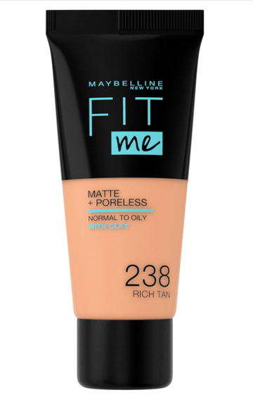 Maybelline Fit Me Matte + Poreless Foundation - 238 Rich Tan