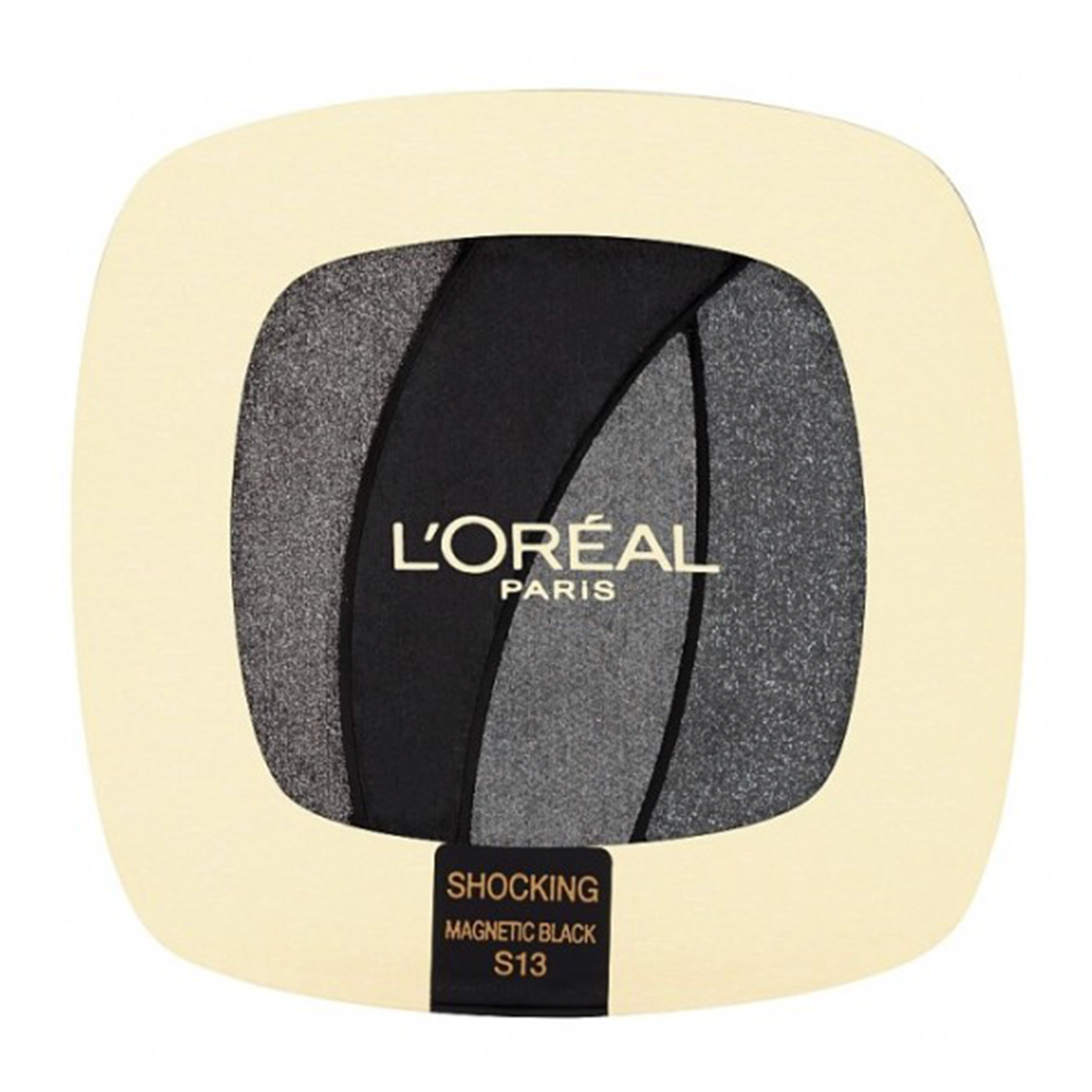 L'Oreal Color Riche Les Ombres - Shocking Magnetic Black S13