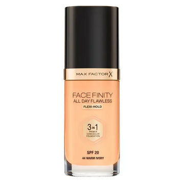 Max Factor Face Finity 3 In 1 All Day Flawless Foundation - 44 Warm Ivory