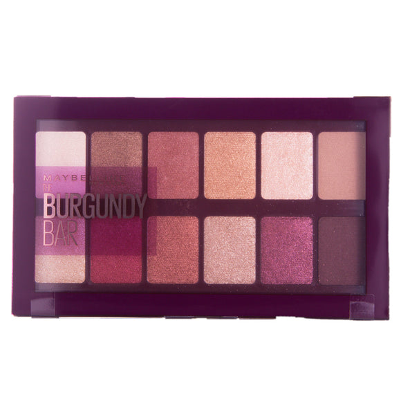 [B-GRADE] Maybelline The Burgundy Bar Eyeshadow Palette