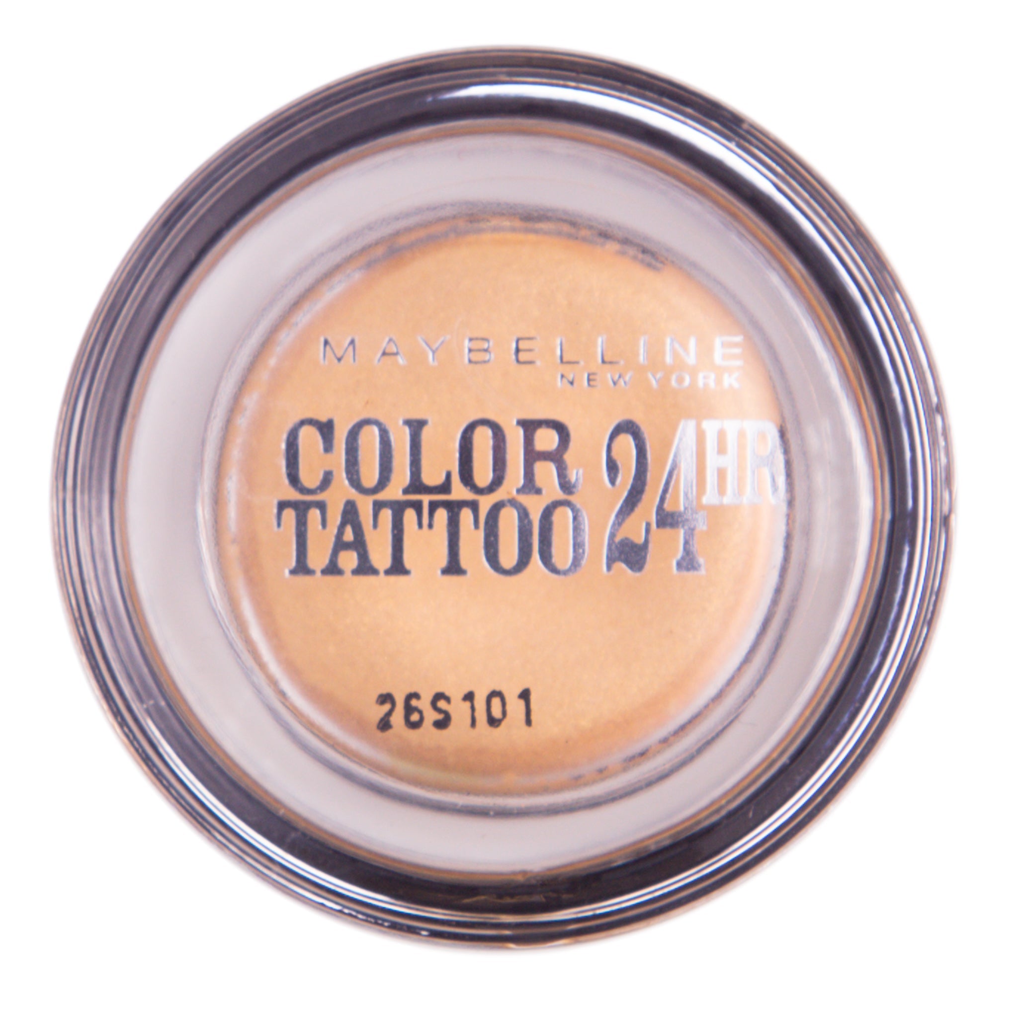 [B-GRADE] Maybelline Colour Tattoo 24 Hour Eye Shadow - 05 Eternal Gold