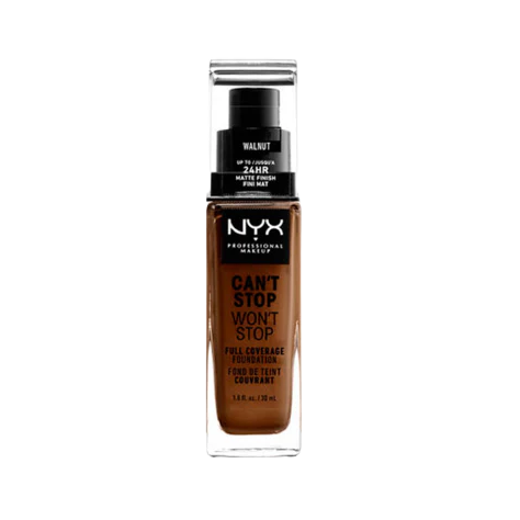 NYX Professional Makeup Can't Stop Won't Stop Up To 24H Full Coverage - 22.3 Walnut