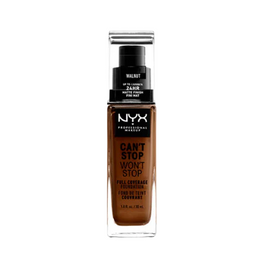 NYX Professional Makeup Can't Stop Won't Stop Up To 24H Full Coverage - 22.3 Walnut