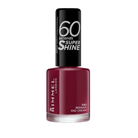 Rimmel 60 Seconds Super Shine Nail Polish - 340 Berries And Cream