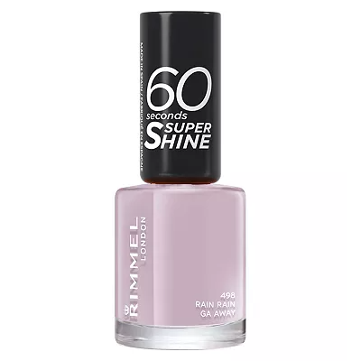 Rimmel 60 Seconds Super Shine Nail Polish - 498 Rain Rain Go Away