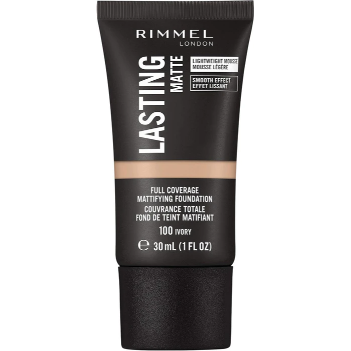 Rimmel Lasting Matte Foundation - 100 Ivory