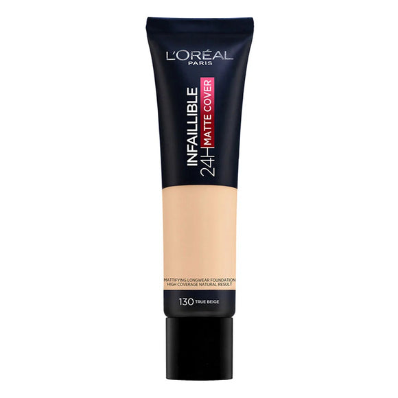 L'Oreal Paris Infaillible 24H Matte Cover Foundation - 130 True Beige