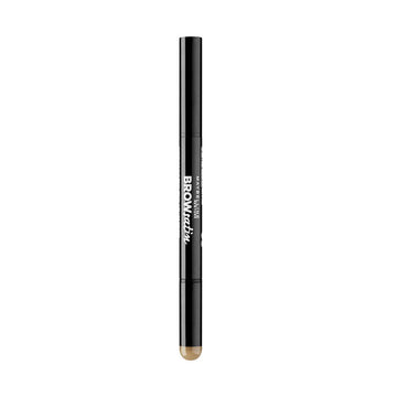 [B-GRADE] Maybelline Brow Satin Pencil + Powder Duo - Medium Brown