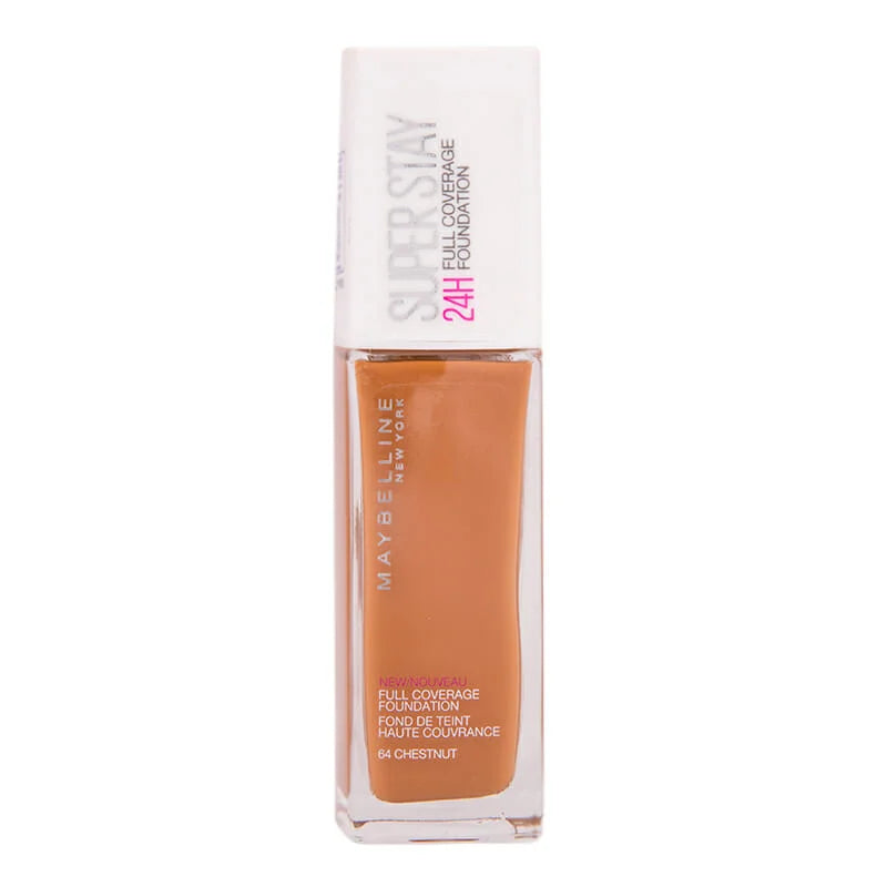 Maybelline Superstay 24H Full Coverage Foundation - 64 Chestnut