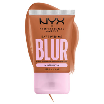 NYX Professional Makeup Bare with Me Blur Foundation - 14 Medium Tan