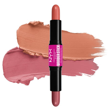 NYX Wonder Stick Duo - Ended Cream Blush Stick - 02 Honey Orange + Rose