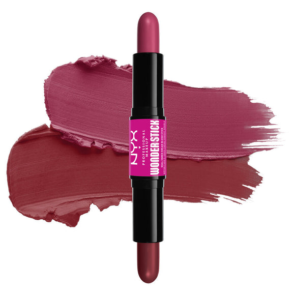 NYX Wonder Stick Duo - Ended Cream Blush Stick - 04 Deep Magenta + Ginger