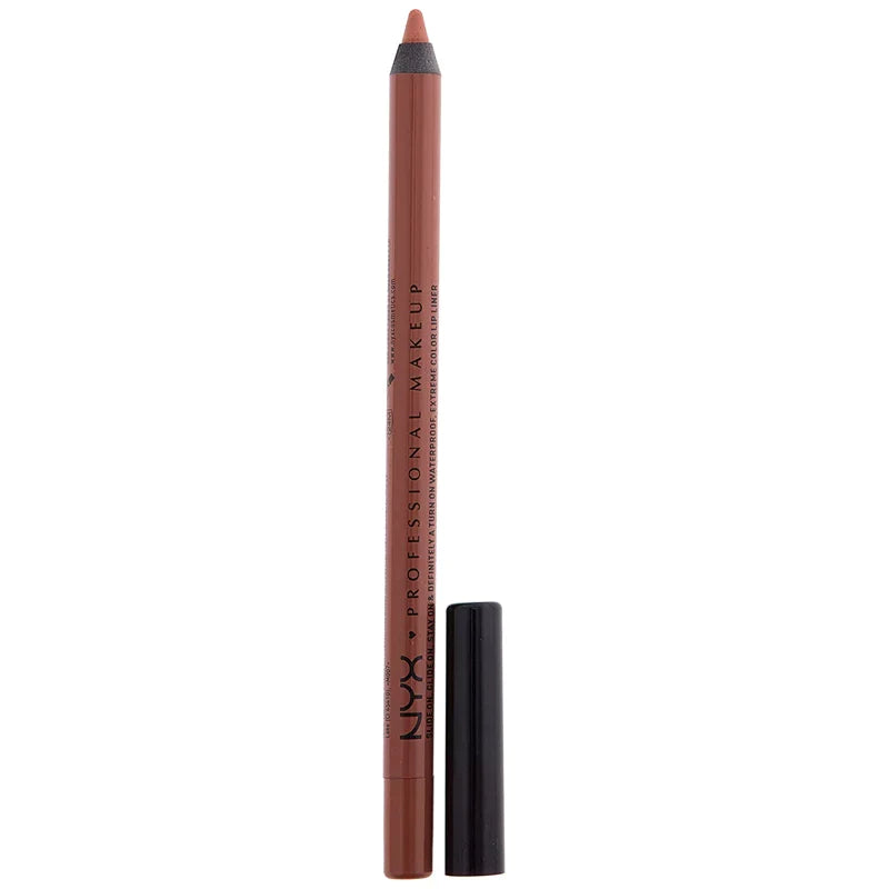 NYX Professional Makeup Slide on, Glide on, Stay on & Definitely A Turn On, Waterproof, Extreme Color Lip Liner -   08 Sugar Glass