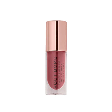 Revolution Pout Bomb Plumping Lip Gloss - Saucy Dusty