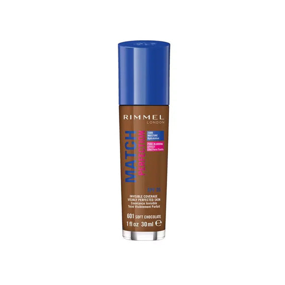 Rimmel Match Perfection Foundation - 601 Soft Chocolate