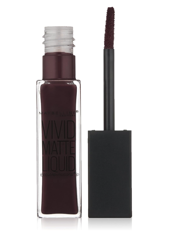 Maybelline Vivid Matte Liquid Lip Gloss - 45 Possessed Plum