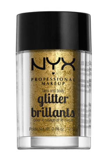 NYX Professional Makeup Face And Body Glitter Brilliants - 06 Gold