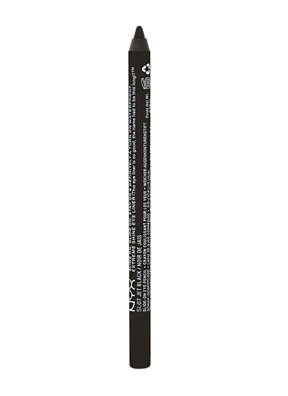 NYX Professional Makeup Waterproof Extreme Shine Eyeliner - 07 Jet Black