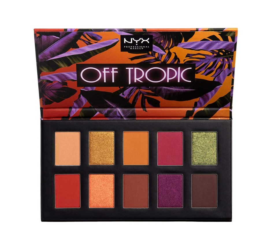 NYX Professional Makeup Off Tropic Shadow Palette - 02 Shifting Sand
