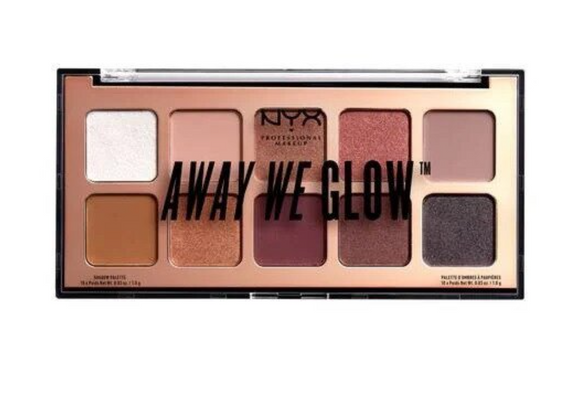 NYX Professional Makeup Away We Glow Shadow Palette - 01 Lovebeam
