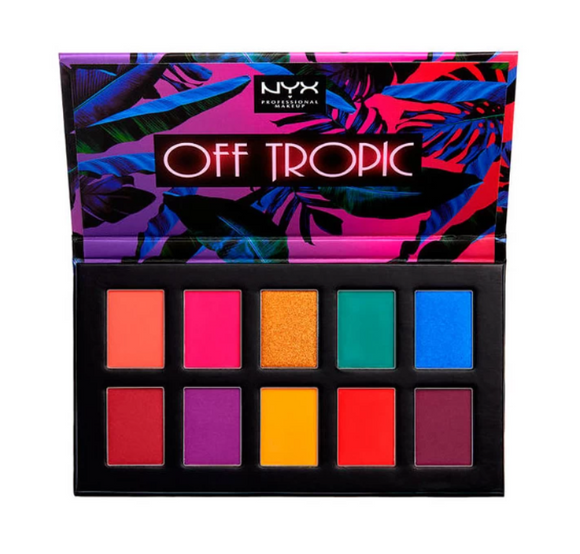 NYX Off Tropic Shadow Palette - Hasta La Vista