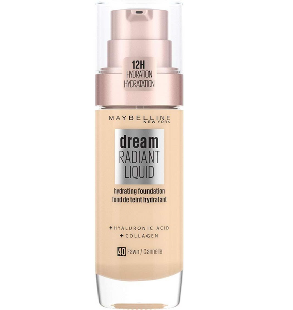 Maybelline Dream Radiant Liquid Foundation - 40 Fawn