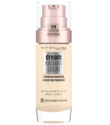 Maybelline Dream Radiant Liquid Foundation - 04 Light Porcelain