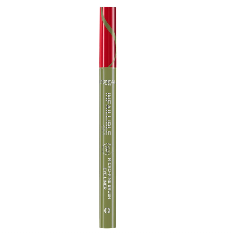 L'Oreal Paris Infallible Grip Micro Fine Eye Liner - 05 Sage Green