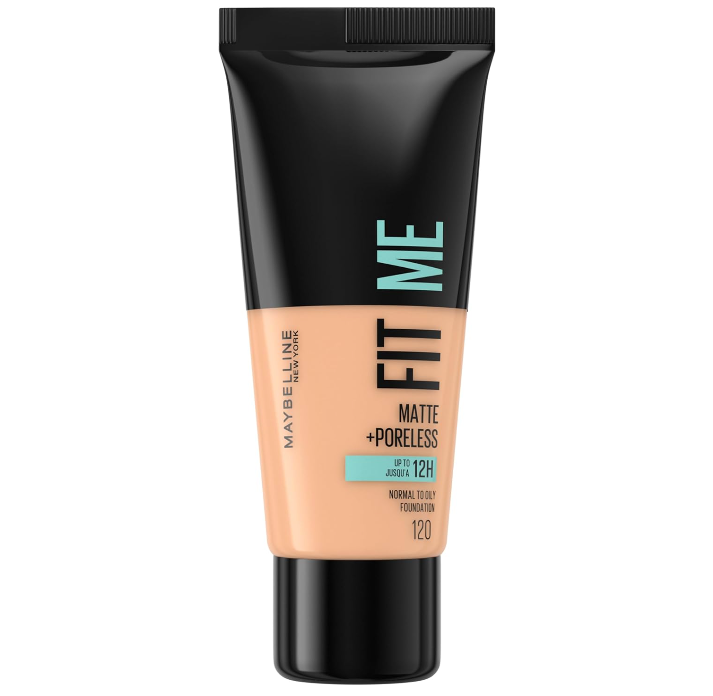 Maybelline Fit Me Matte+ Poreless Foundation  - 120 Classic Ivory