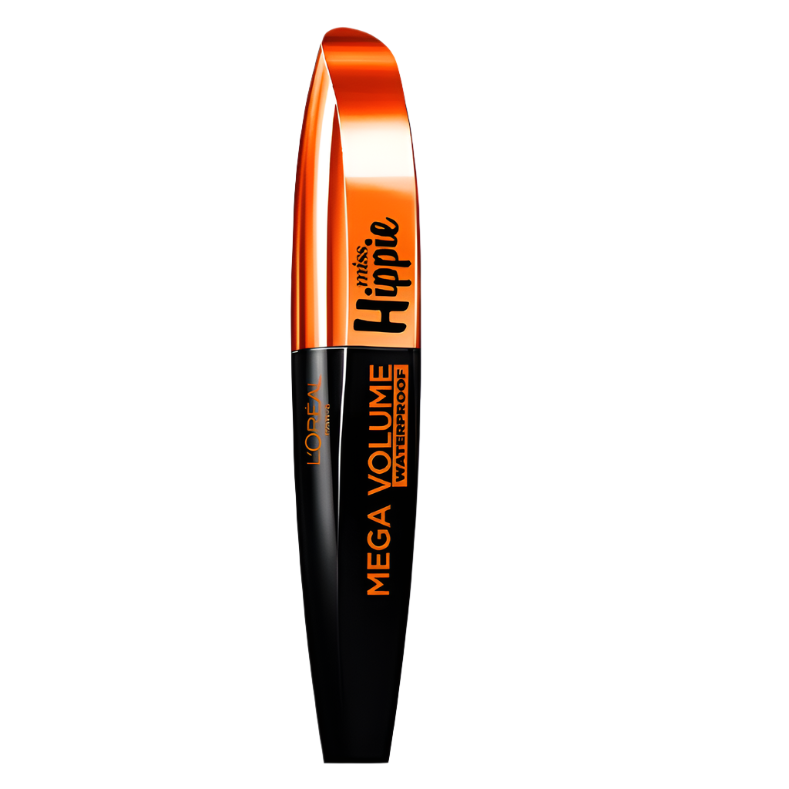 L'Oreal Paris Mega Volume Waterproof Miss Hippie - Waterproof Black