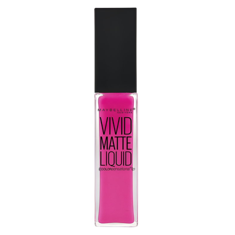 Maybelline Sensational Vivid Matte Liquid Lipstick - 15 Electric Pink