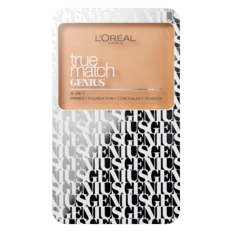 L'Oreal True Match Genius 4 In 1 Powder - 3.W Golden Beige