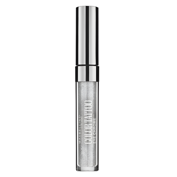 Maybelline Color Tattoo Eye Chrome - 580 Silver Spark