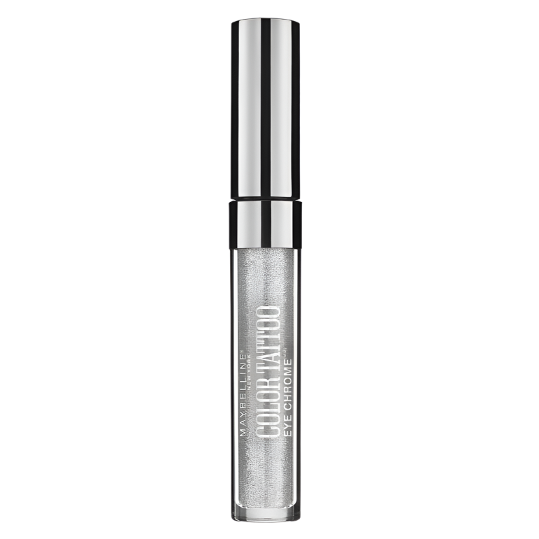 Maybelline Color Tattoo Eye Chrome - 580 Silver Spark