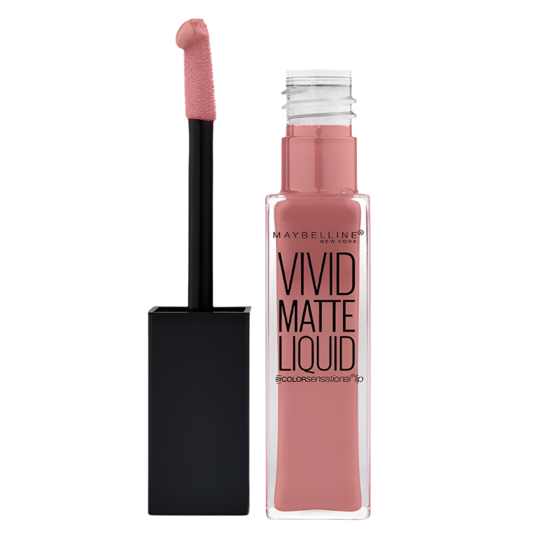 Maybelline Vivid Matte Liquid Lipstick 50 Nude Thrill