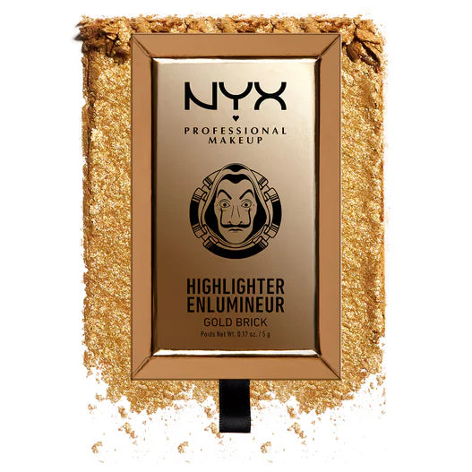 NYX Professional Makeup Highlighter La Casa De Papel - 01 Gold Brick