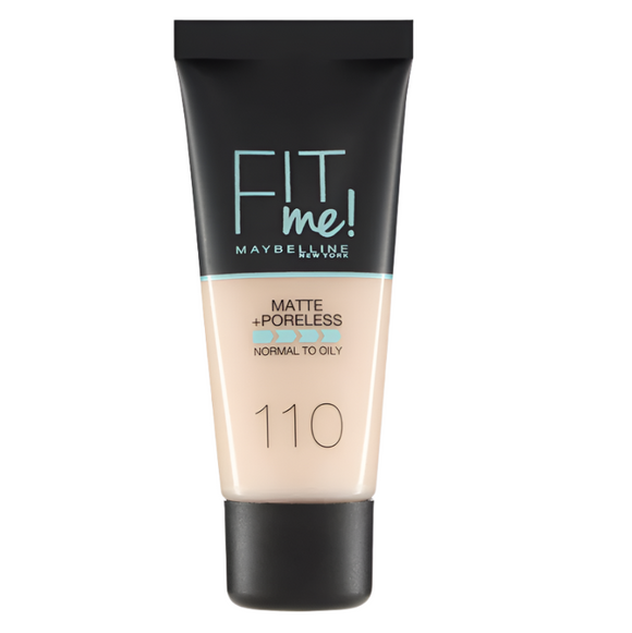 Maybelline Fit Me Matte + Poreless Foundation 110 Porcelain