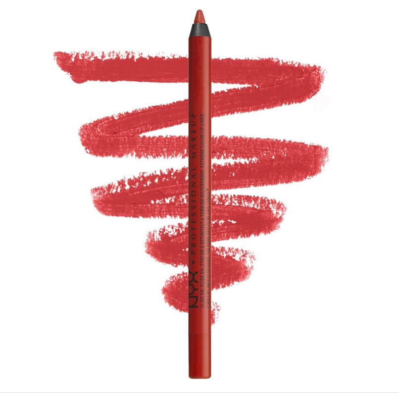 NYX Professional Makeup Slide on, Glide on, Stay on & Definitely A Turn On, Waterproof, Extreme Color Lip Liner -  09 Summer Tease