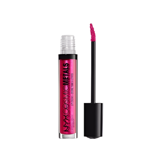 NYX Professional Makeup Cosmic Metals Lip Cream 02 Fuchsia Fusion