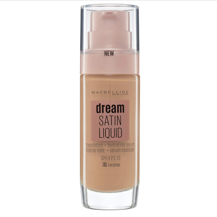 Maybelline Dream Satin Liquid Foundation 60 Caramel