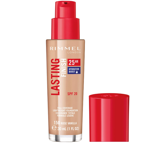 Rimmel Lasting Finish 25 Hours Foundation - 150 Rose Vanilla