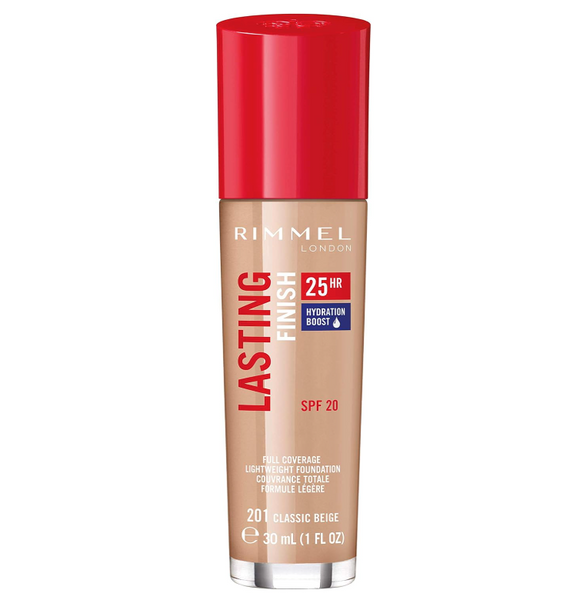 Rimmel Lasting Finish 25 Hours Foundation - 201 Classic Beige