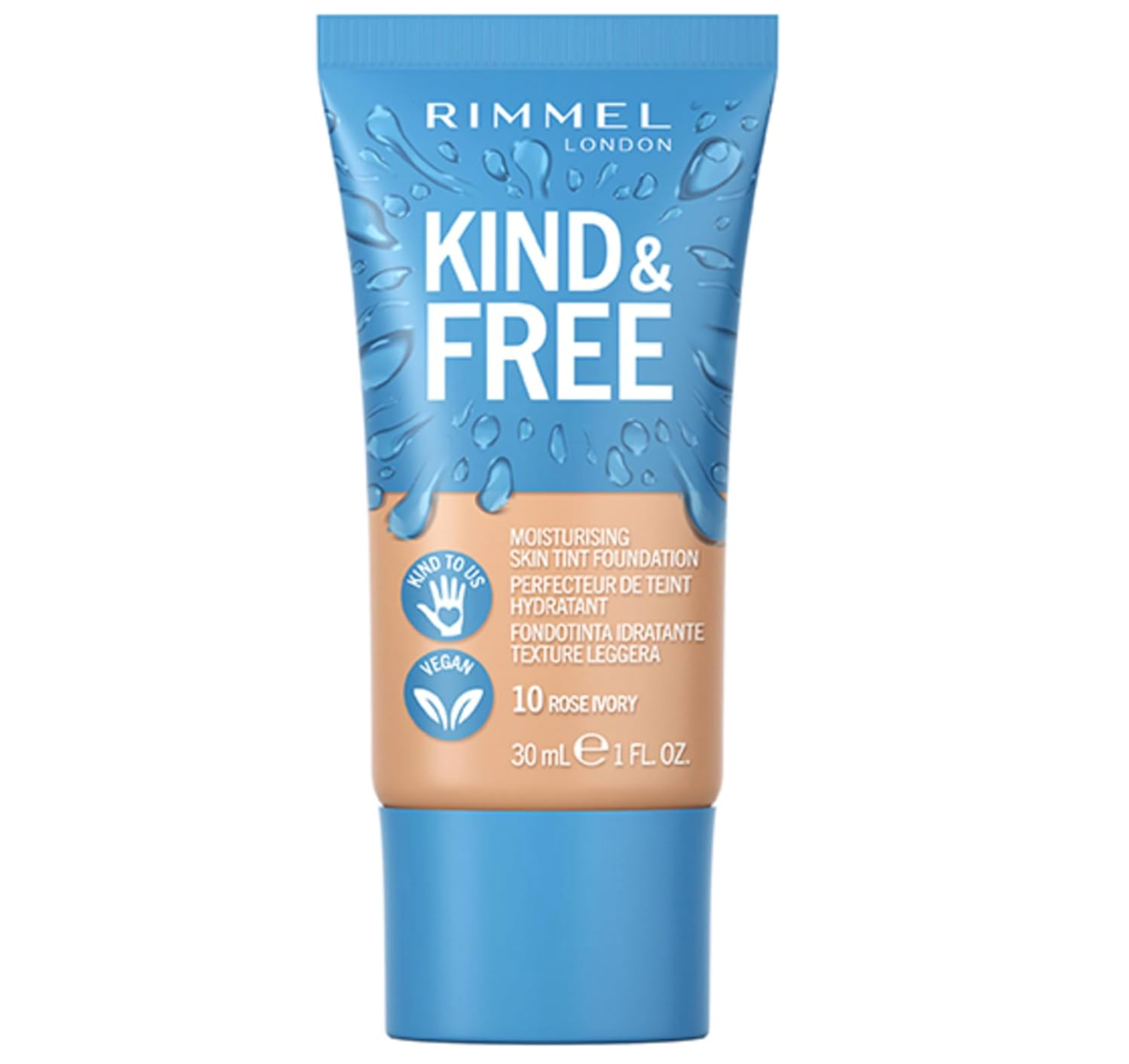 Rimmel Kind & Free Foundation - 10 Rose Ivory